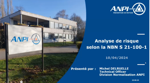 Analyse de risques selon la NBN S 21-100-1