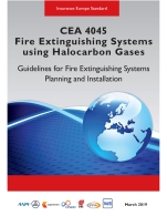 CEA 4045 - Fire extinguishing systems using halocarbon gases