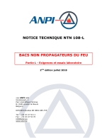 NTN 108-L Non-fire propagating bins : Requirements and test methods